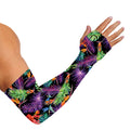 Tropical Hawaiian Jungle Print Sun Protection Arm Sleeves