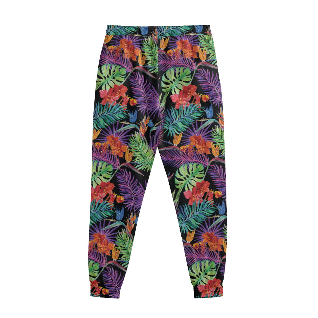 Tropical Hawaiian Jungle Print Sweatpants