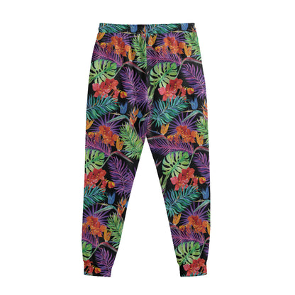 Tropical Hawaiian Jungle Print Sweatpants