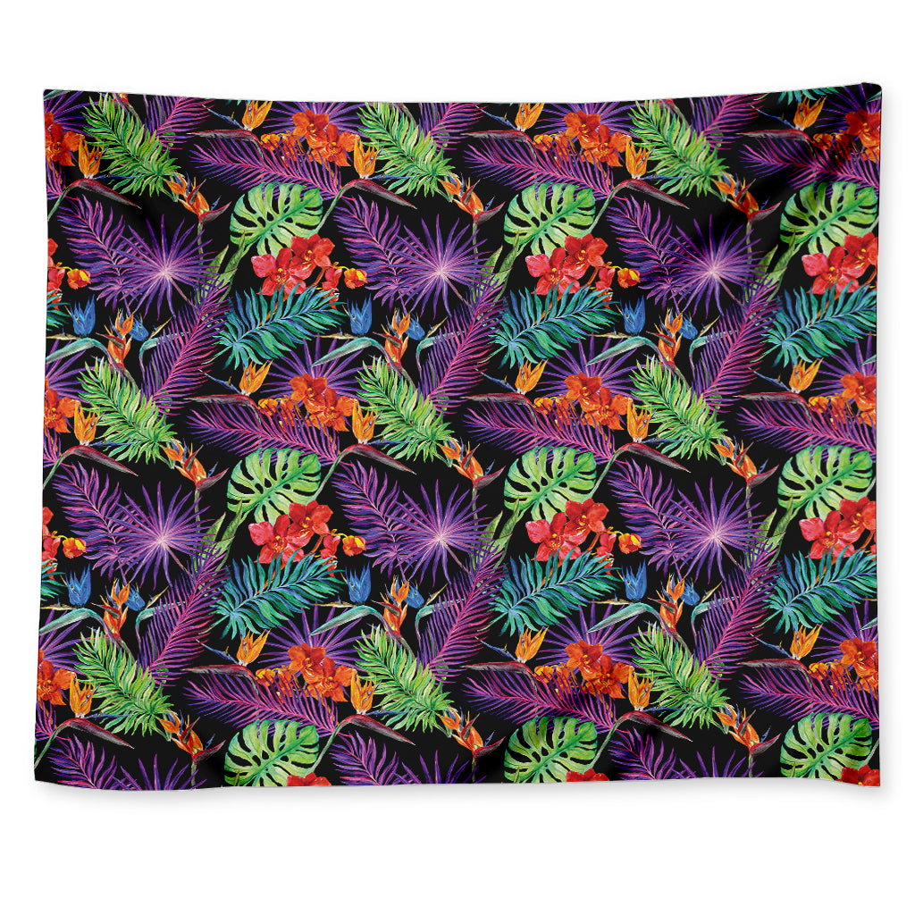 Tropical Hawaiian Jungle Print Tapestry