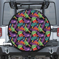 Tropical Hawaiian Jungle Print Tire Cover
