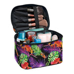 Tropical Hawaiian Jungle Print Travel Makeup Bag