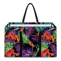 Tropical Hawaiian Jungle Print Utility Tote Bag