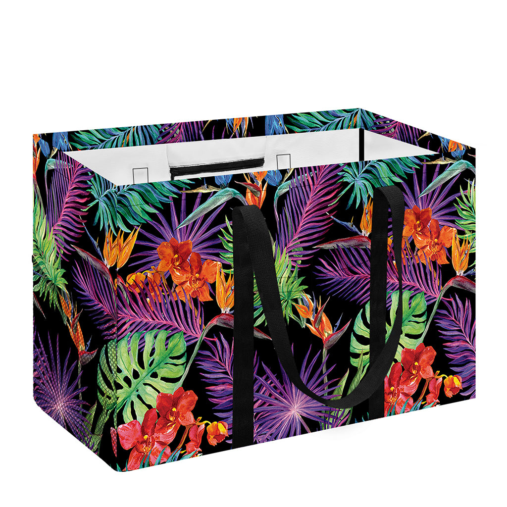 Tropical Hawaiian Jungle Print Utility Tote Bag