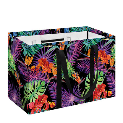 Tropical Hawaiian Jungle Print Utility Tote Bag