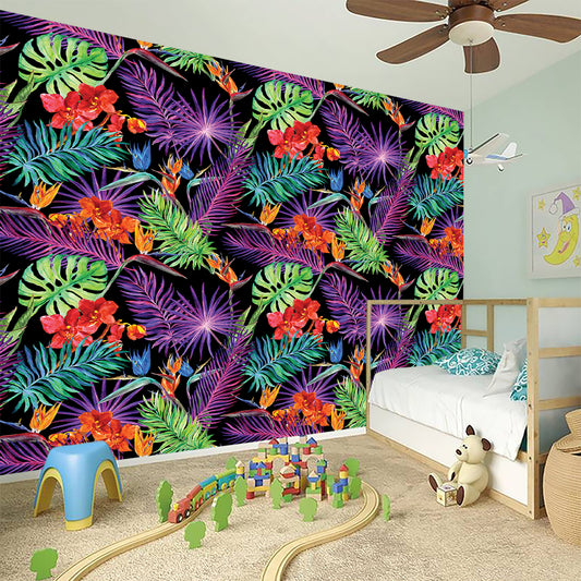 Tropical Hawaiian Jungle Print Wall Sticker