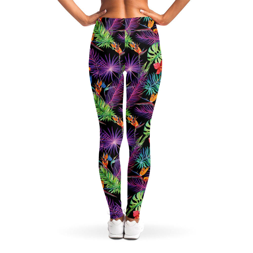 Tropical Hawaiian Jungle Print Women's Leggings