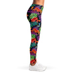 Tropical Hawaiian Jungle Print Women's Leggings