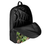 Tropical Hawaiian Parrot Pattern Print 17 Inch Backpack