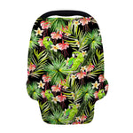 Tropical Hawaiian Parrot Pattern Print Baby Seat Cover