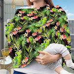 Tropical Hawaiian Parrot Pattern Print Baby Seat Cover