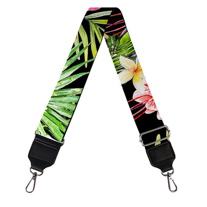 Tropical Hawaiian Parrot Pattern Print Bag Strap