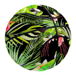 Tropical Hawaiian Parrot Pattern Print Basketball