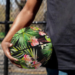 Tropical Hawaiian Parrot Pattern Print Basketball