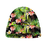 Tropical Hawaiian Parrot Pattern Print Beanie
