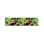 Tropical Hawaiian Parrot Pattern Print Bed Runner