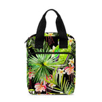 Tropical Hawaiian Parrot Pattern Print Bible Tote Bag