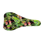 Tropical Hawaiian Parrot Pattern Print Bicycle Seat Cover