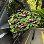 Tropical Hawaiian Parrot Pattern Print Car Side Mirror Covers