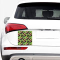 Tropical Hawaiian Parrot Pattern Print Car Sticker