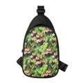 Tropical Hawaiian Parrot Pattern Print Sling Bag