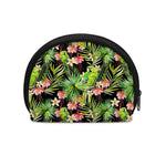 Tropical Hawaiian Parrot Pattern Print Coin Purse