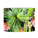 Tropical Hawaiian Parrot Pattern Print Drum Lamp Shade