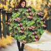 Tropical Hawaiian Parrot Pattern Print Foldable Umbrella