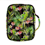 Tropical Hawaiian Parrot Pattern Print Front Pocket Bible Bag
