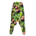 Tropical Hawaiian Parrot Pattern Print Hammer Pants