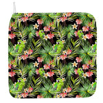 Tropical Hawaiian Parrot Pattern Print Hand Towel