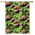 Tropical Hawaiian Parrot Pattern Print House Flag