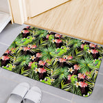 Tropical Hawaiian Parrot Pattern Print Indoor Door Mat