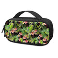 Tropical Hawaiian Parrot Pattern Print Portable Cooler Travel Case