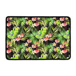 Tropical Hawaiian Parrot Pattern Print Kitchen Mat