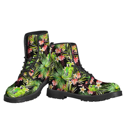 Tropical Hawaiian Parrot Pattern Print Backpack