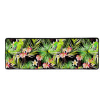 Tropical Hawaiian Parrot Pattern Print Long Kitchen Mat