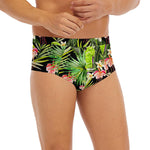 Tropical Hawaiian Parrot Pattern Print Men's Briefs