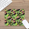 Tropical Hawaiian Parrot Pattern Print Mouse Pad