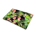 Tropical Hawaiian Parrot Pattern Print Pet Cooling Mat Cover
