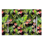 Tropical Hawaiian Parrot Pattern Print Placemat