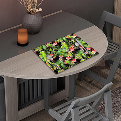 Tropical Hawaiian Parrot Pattern Print Placemat