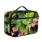 Tropical Hawaiian Parrot Pattern Print Portable Lunch Bag