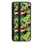 Tropical Hawaiian Parrot Pattern Print Refrigerator Handle Covers