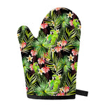 Tropical Hawaiian Parrot Pattern Print Single Oven Mitt