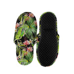 Tropical Hawaiian Parrot Pattern Print Slippers