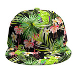 Tropical Hawaiian Parrot Pattern Print Snapback Cap