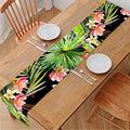 Tropical Hawaiian Parrot Pattern Print Table Runner