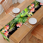 Tropical Hawaiian Parrot Pattern Print Table Runner