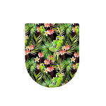 Tropical Hawaiian Parrot Pattern Print Toilet Lid Cover